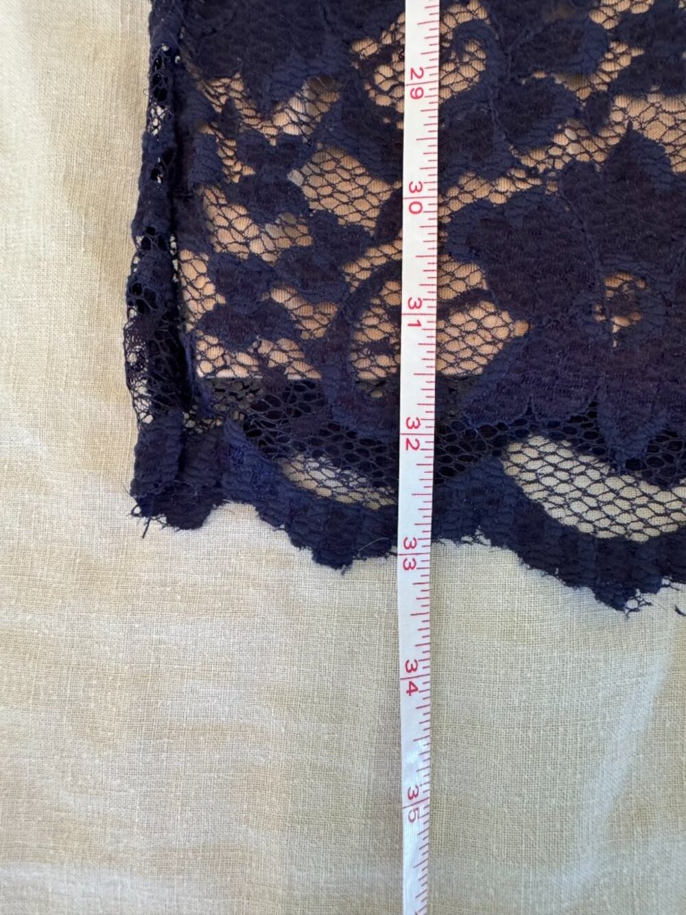 ASOS Petite Elegant Lace Shift Dress | US 10 Petite | Excellent Condition - Picture 11 of 16